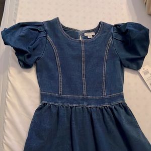One piece denim dress..
